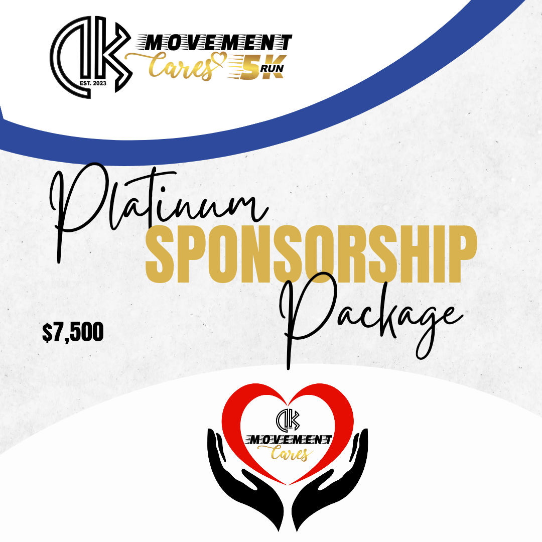 DK Movement Cares Platinum Sponsorship Package