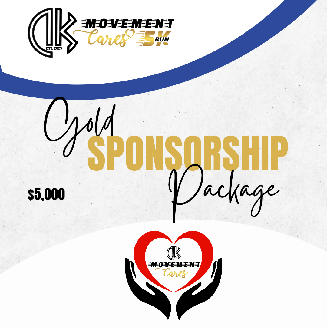 DK Movement Cares Gold Sponsorship Package